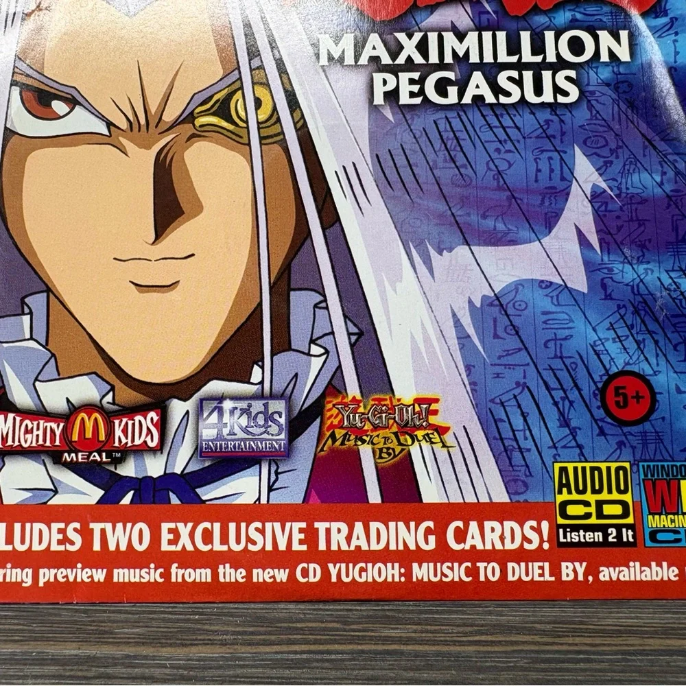 MIGHTY KIDS MEAL YU-GI-OH! MAXIMILLION PEGASUS CD 11921